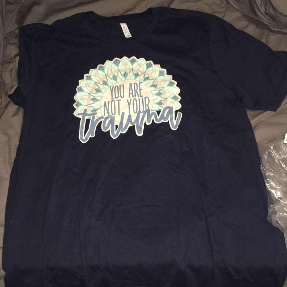 NWT graphic shirt for awareness